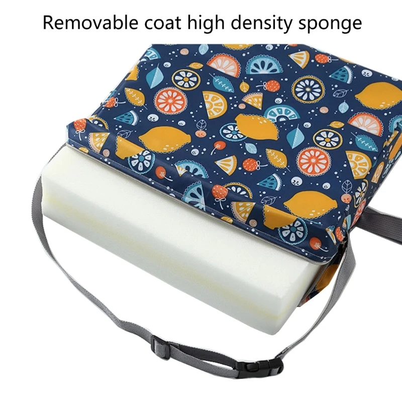 Assento elevatório para crianças pequenas, jantar, almofada portátil, assento elevatório para bebês, ajustável, almofada