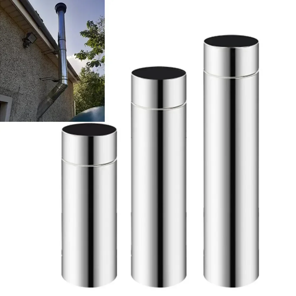 เตาท่อ Chimney Flue Liner สแตนเลสแข็ง Multi การใช้เตาท่อ 20/30/40 ซม.ความยาว 60 มม.Dia Chimney ท่อ