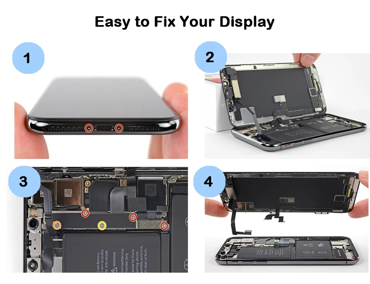 LCD Screen For iPhone 7 8 Plus SE 2 2020 SE2 Full Set Display Replacement Kit Complete Assembly Touch Digitizer+Camera+Earpiece