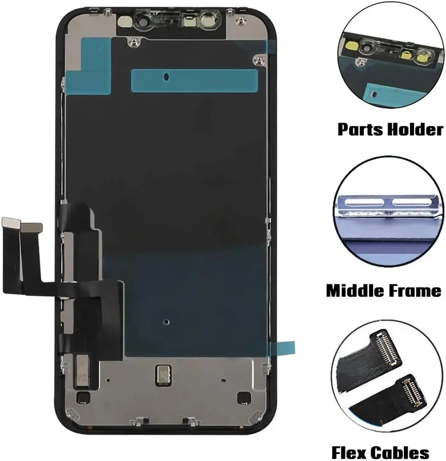 OEM Pantalla สําหรับ iphone 11 จอแสดงผล LCD Touch Screen Digitizer Assembly สําหรับ iPhone 11 LCD เปลี่ยน 3D Touch
