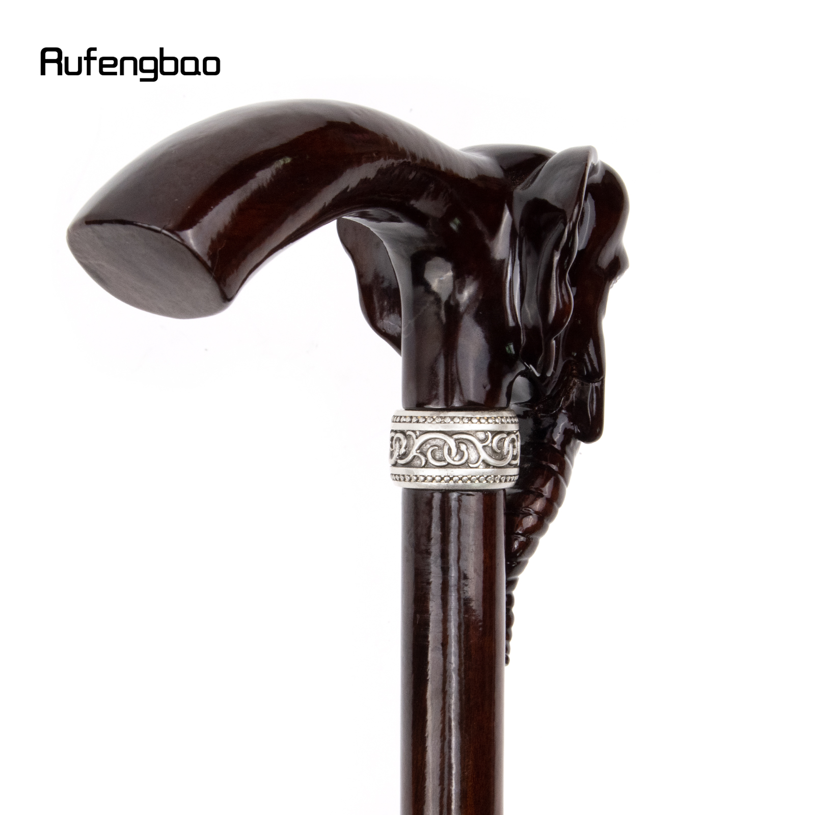 木製の単一の関節式ウォーキングスティック,ウォーキングスティック,杖,ハーフワンド,ハロウィーンのコスプレパーティー,装飾的なファッション,92cm