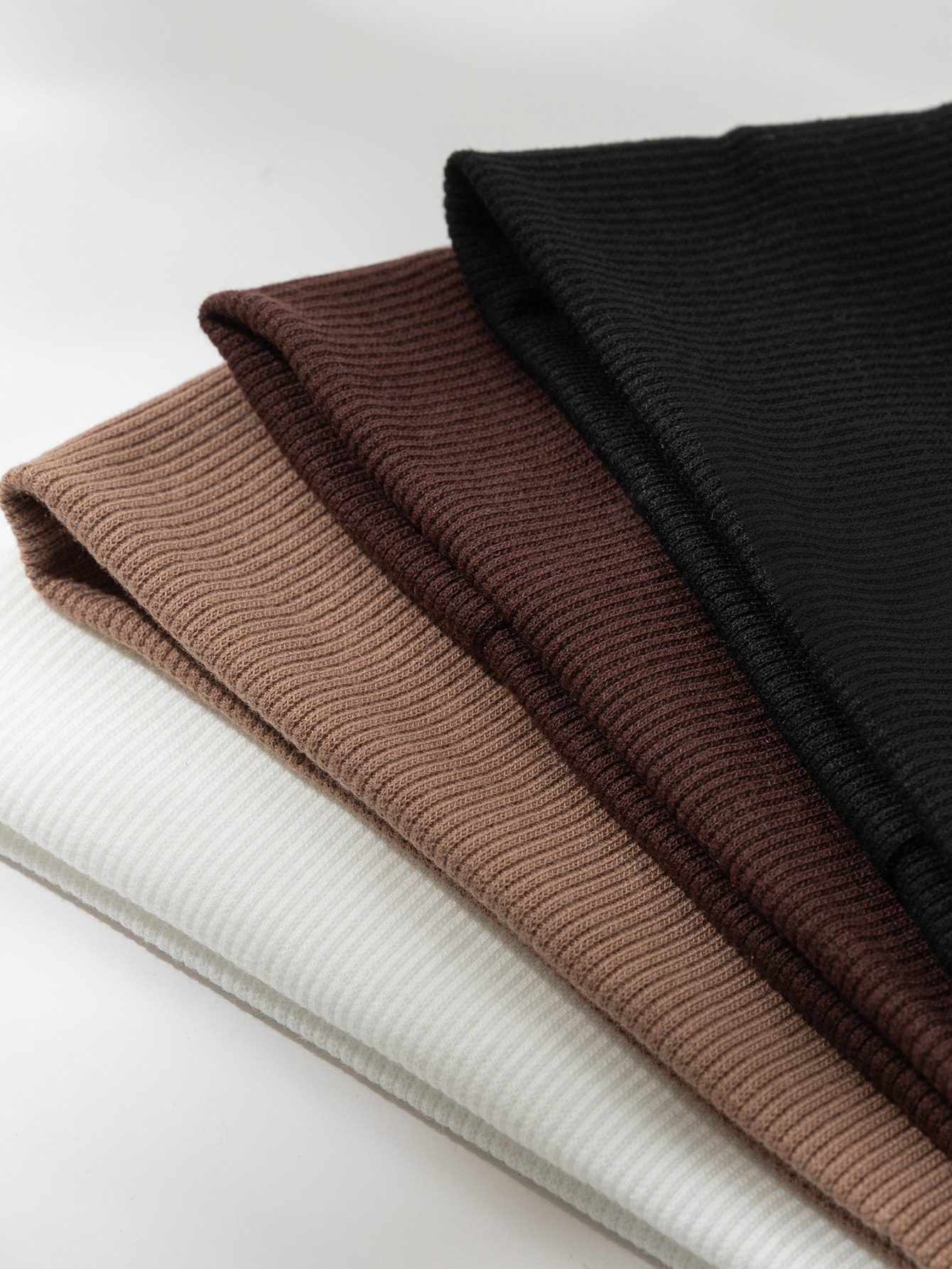 4 stuks eenvoudige mode vrouwen effen kleur elastische haarbanden schattig wassen gezicht make-up haarband vintage sport running yoga hoofdbanden