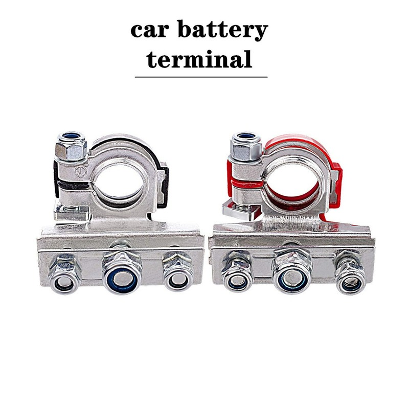 1 ペア 12V 24V 自動車車トップポストバッテリー端子ワイヤーケーブルクランプ端子コネクタカーアクセサリー