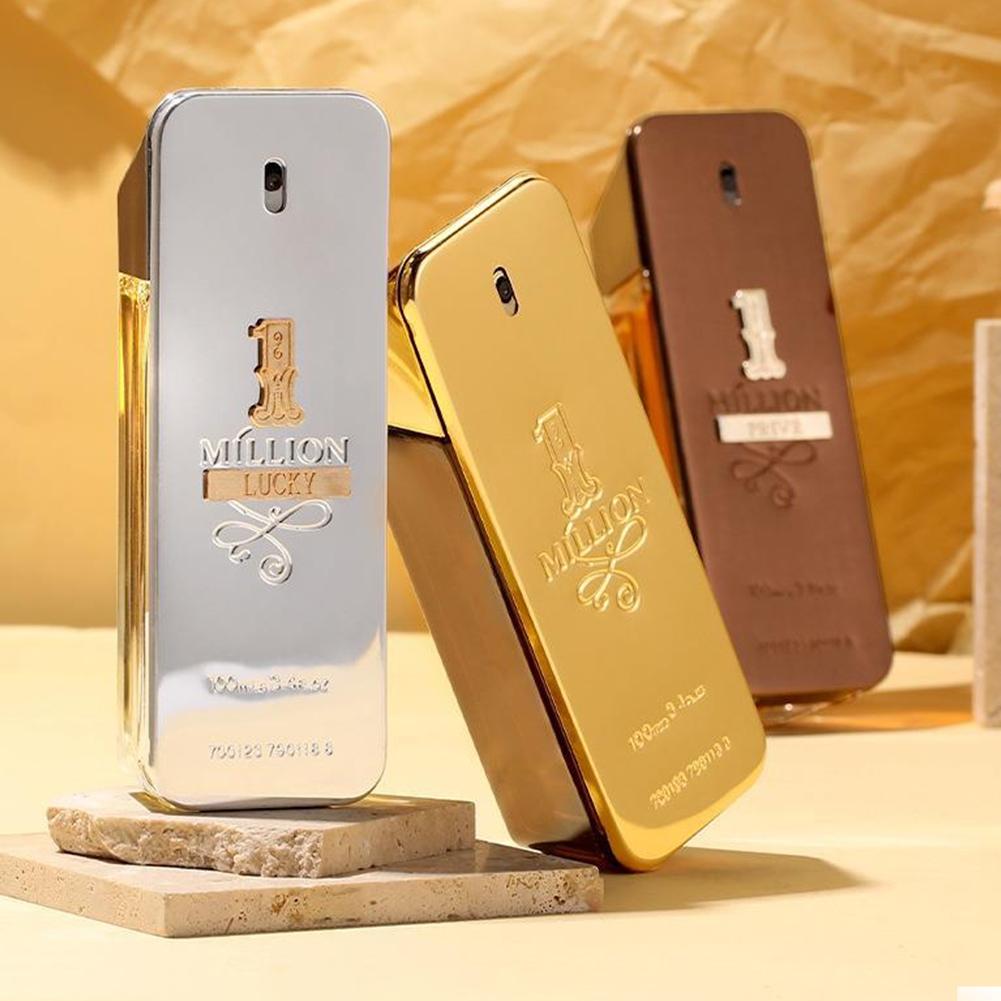 100 ml Golden Millionaire Herren- und Damenparfüm, langlebig, stark, maskuliner Männergeschmack, starkes, würziges Pheromon-Köln-Körperspray