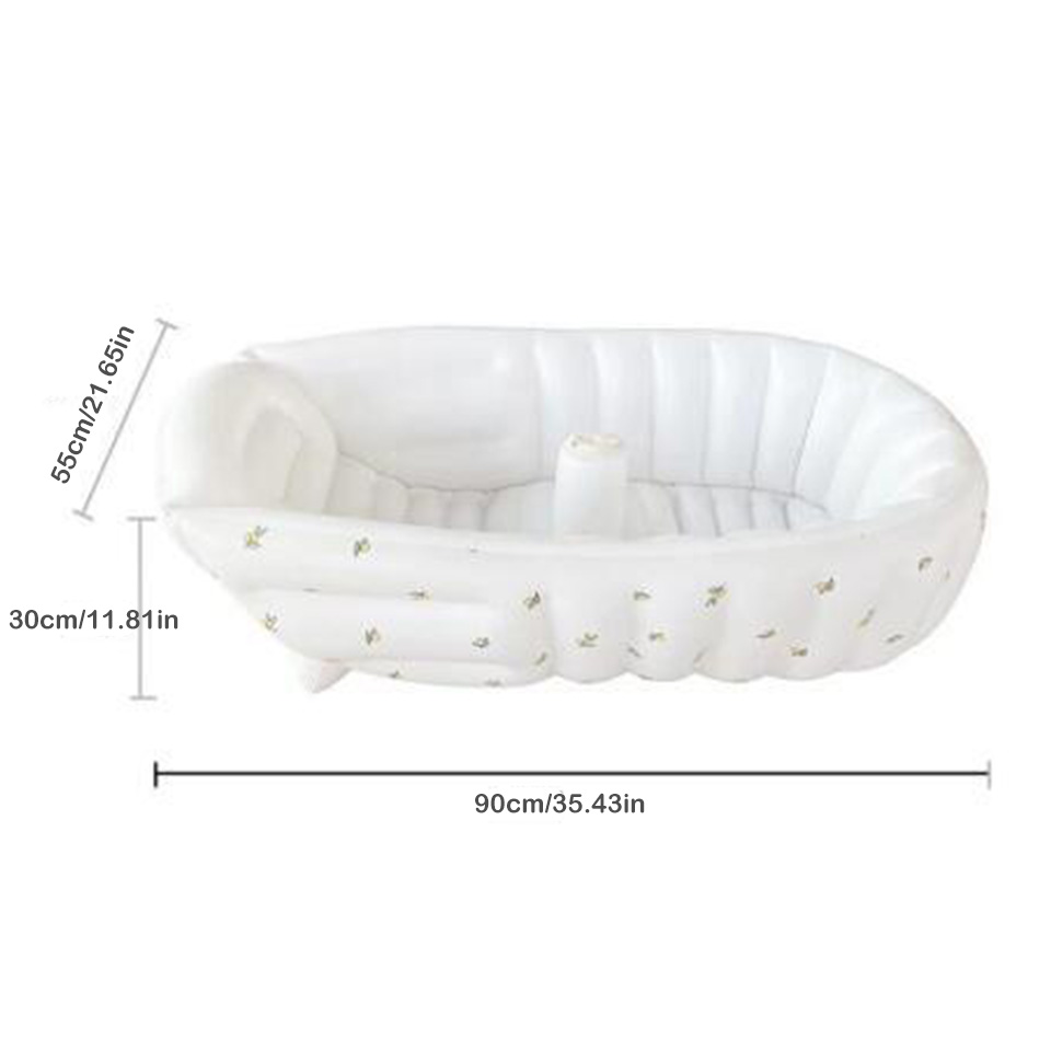 สัตว์เด็กว่ายน้ําอ่างอาบน้ําเด็กแบบพกพากลางแจ้ง Inflatable สระว่ายน้ําอ่างอาบน้ําเด็กทารกแรกเกิดสระว่ายน้ํา