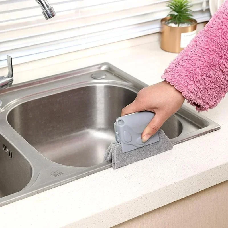 3 STKS Raamgroef Reinigingsdoekje Keuken Schoonmaken Raam Reinigingsborstel Windows Slot Cleaner Brush Clean Window Slot Clean Tool