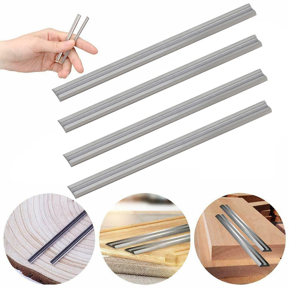 4x 電気かんな刃リバーシブルブレード 82 ミリメートル AEG ATLAS-COPCO EH102 HB750 木工機械部品