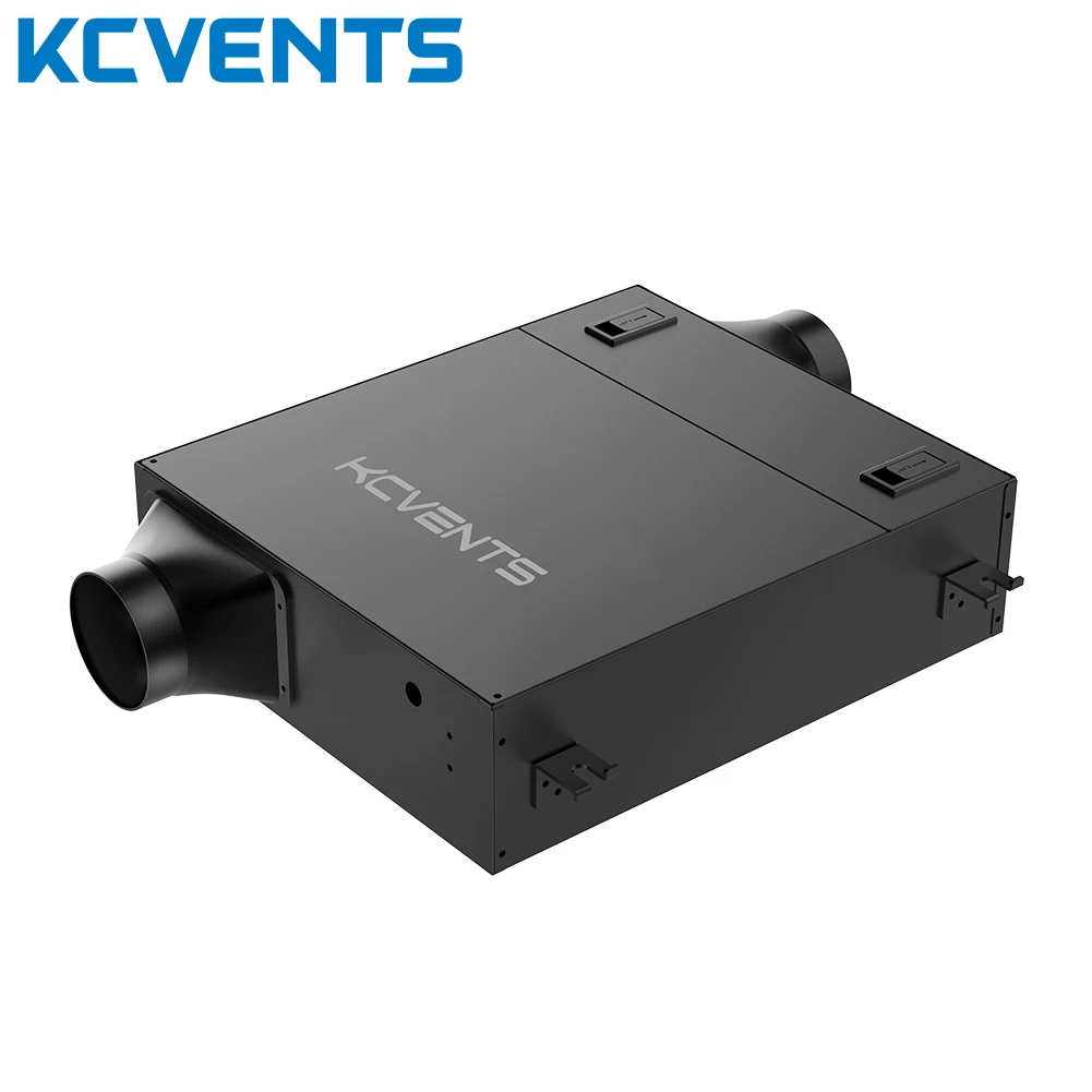 Ventilador de aire fresco KCvents, eficiente, ahorro de energía, bajo ruido y silencioso de purificación ultrafina, sistema de aire fresco integrado