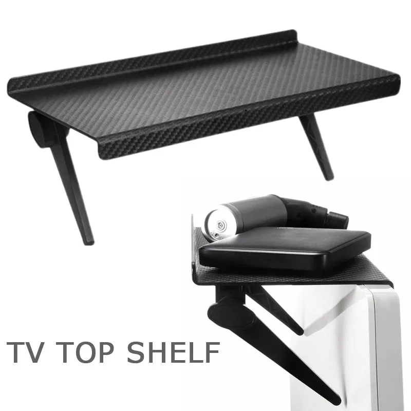 コンピューターとテレビの画面用の収納ラック,ワイヤレスルーター,セットトップボックス,穴なし,ホームストレージ,ベストセラー,1個