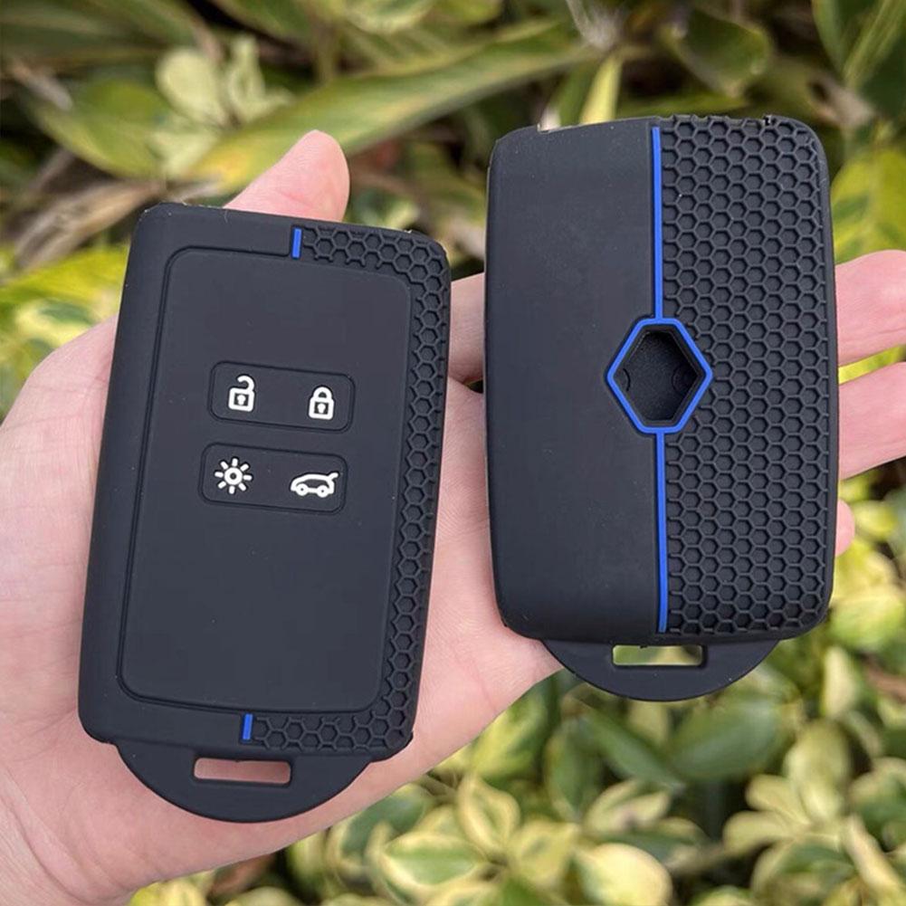 Funda de silicona para llave de coche, carcasa para Renault Austral, Kadjar, Clio, Megane, Captur, Arkana, Koleos, Zoe, Scenic, Dacia Sand, 1 unidad