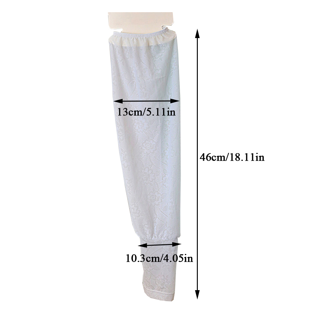 サイクリング用アームウォーマー、アイススリーブ、UV保護、ハーフフィンガーグローブ、ルーズカバー、クールカフ、レース、クール