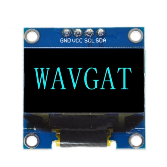 0,96 OLED IIC Серийный белый дисплей модуль 128X64 I2C SSD1306 12864 плата с ЖК-экраном GND VCC SCL SDA 0,96 для Arduino черный