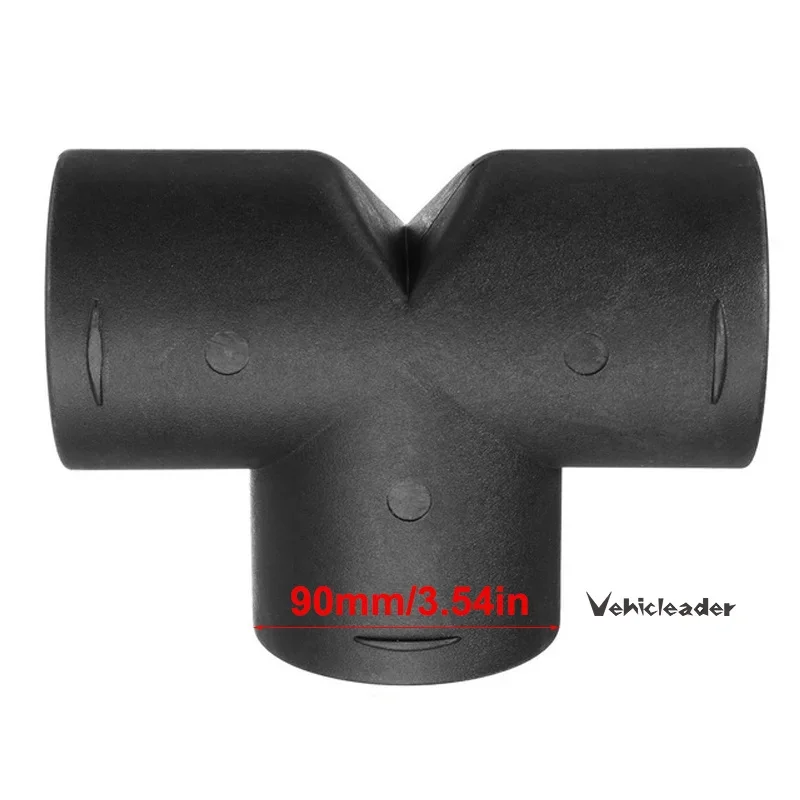 42 ミリメートル/90 ミリメートル/60 ミリメートル/75 ミリメートルエアベントダクト T Y L ピースエルボパイプ出口排気コネクタジョイナーベバストディーゼルパーキングヒーター