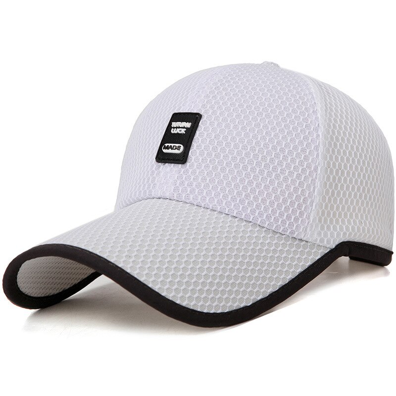 Hat Men Summer Korean Version Mesh Winning Baseball Cap Sun Protection Shade Cap Cap Outdoor Sports Net Cap
