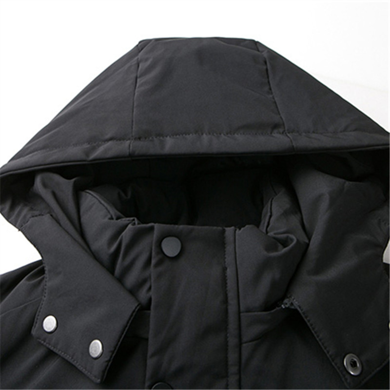 Hohe Qualität Winter Parka Männer Mode Lange Warme Windjacke Mit Kapuze Casual Dicke Warme Männer Parka Jacke Windjacke Mantel Männer 5XL