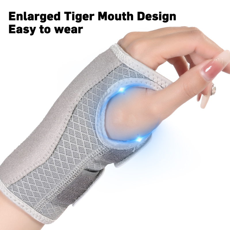 手根管用リストブレース スプリント付きサポートブレース 関節炎用ハンドサポート 腱鞘炎 捻挫傷害 手首の痛み 1PC