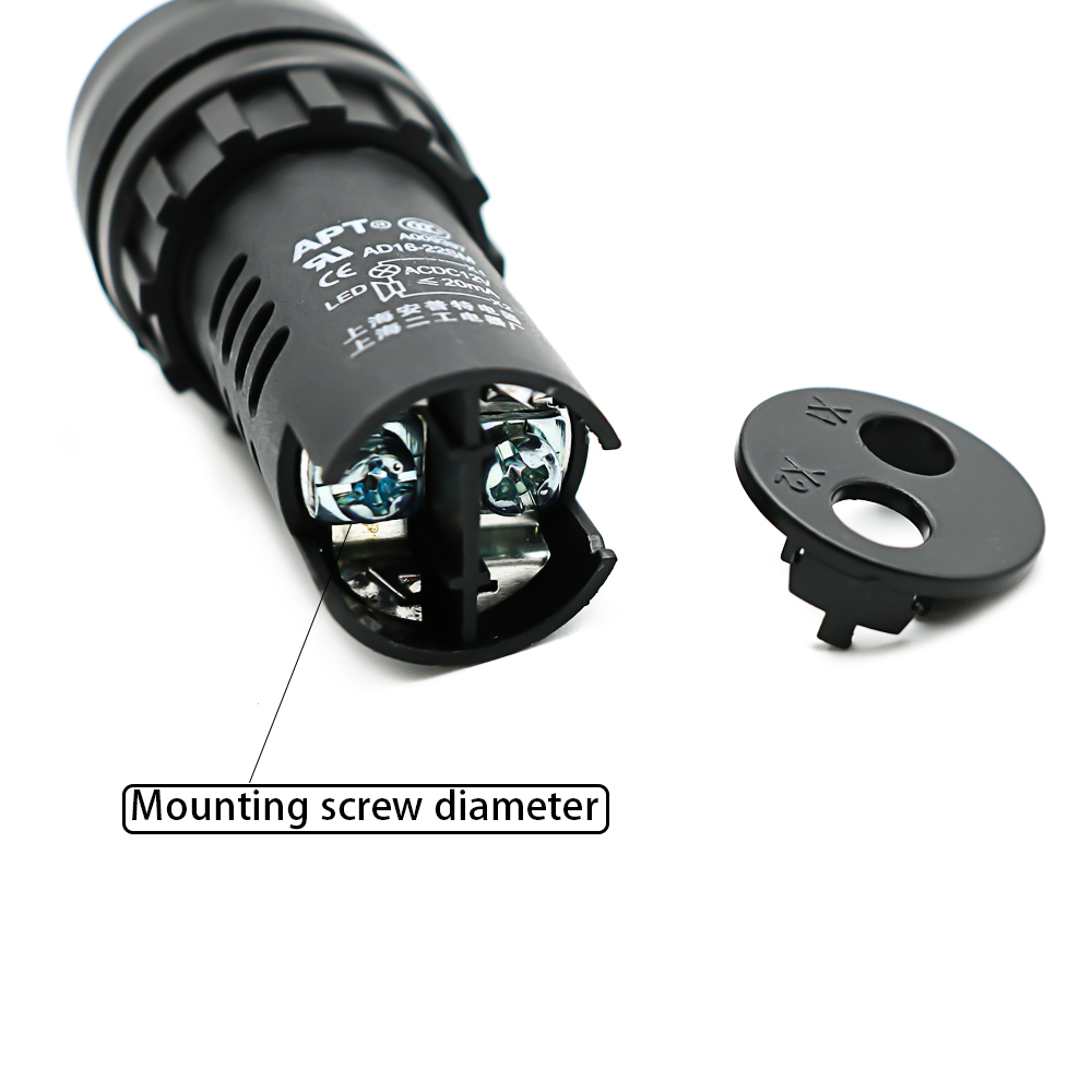 16mm 22mm AD16-22SM Panel Durchmesser 12V 24V 110V 220V Blitzsignal Licht Rote LED Aktive Summer Beep Alarm Anzeige Grün Schwarz