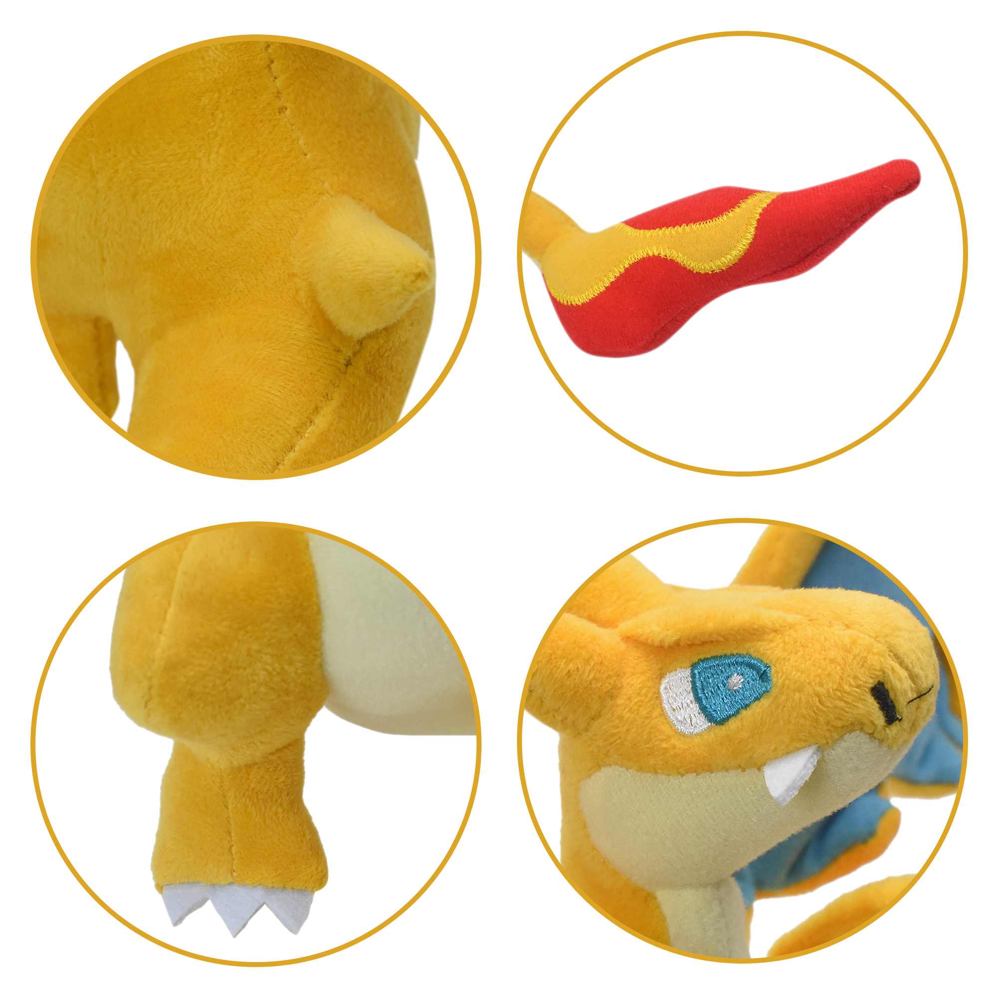 20 ซม.Evolution Mega Charizard Y ตุ๊กตาของเล่นตุ๊กตาพ็อกเก็ตมอนสเตอร์อะนิเมะมังกรตุ๊กตาของเล่นตุ๊กตาสัตว์ของขวัญเด็ก