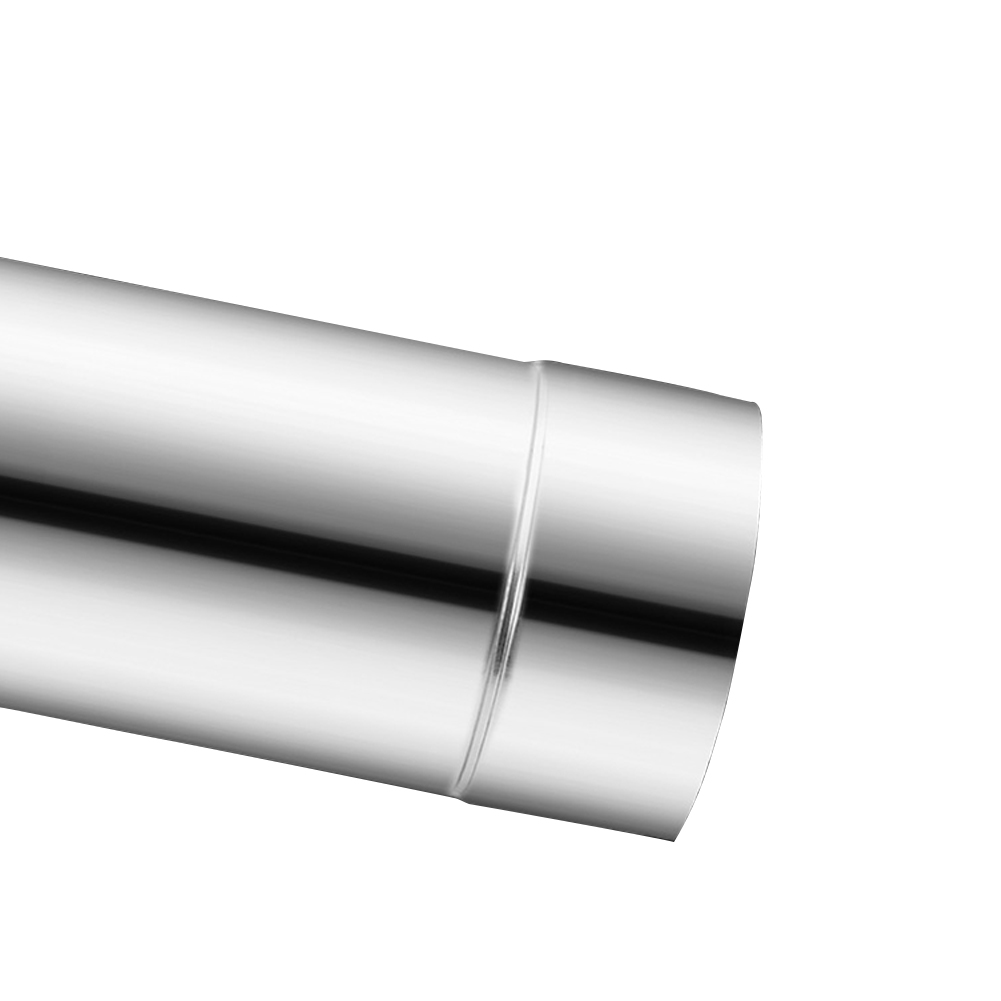 穴のあるストーブパイプ、ログ用のオープン式拡張チューブ、sparkarrestor、ウッドストーブ、ホームストーブアクセサリー、50cm x 6cm