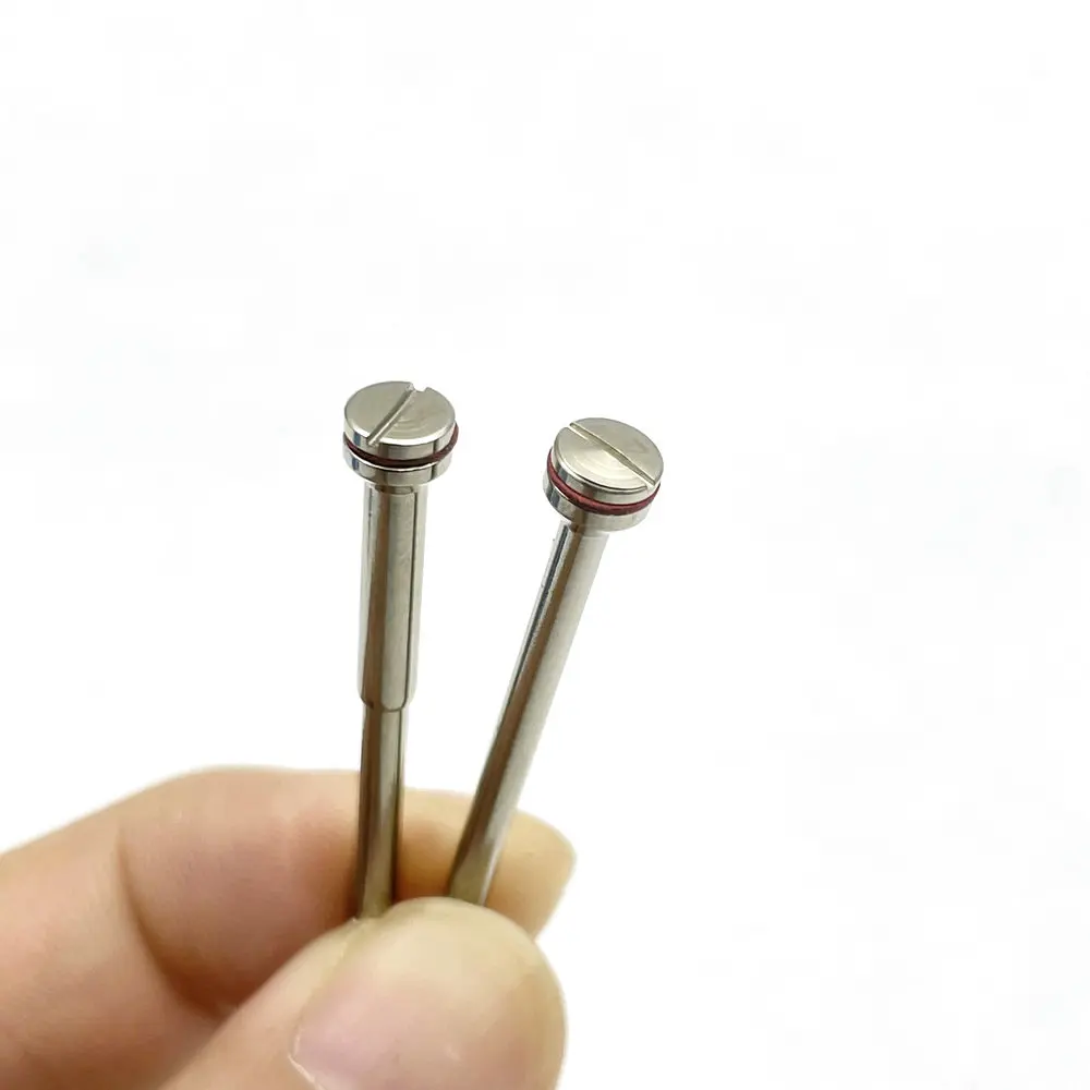 10 Stuks Tandheelkundige Holding Naald Gepolijst As Polijsten Schacht Doorn Burs Rotary Tool Voor Polijstmachine Machine Snijden Tandheelkundige Materiaal