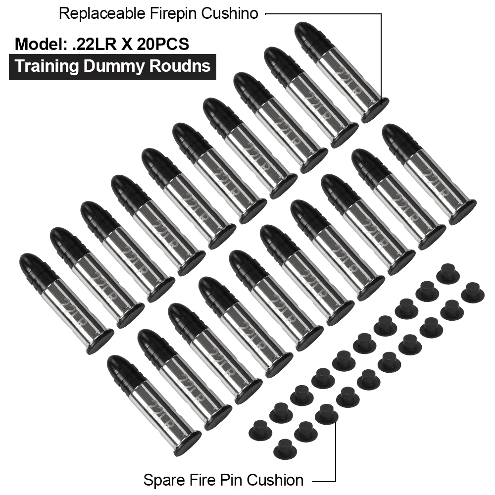 22LR Dummy round Practice playing Training bullets 6/12pcs