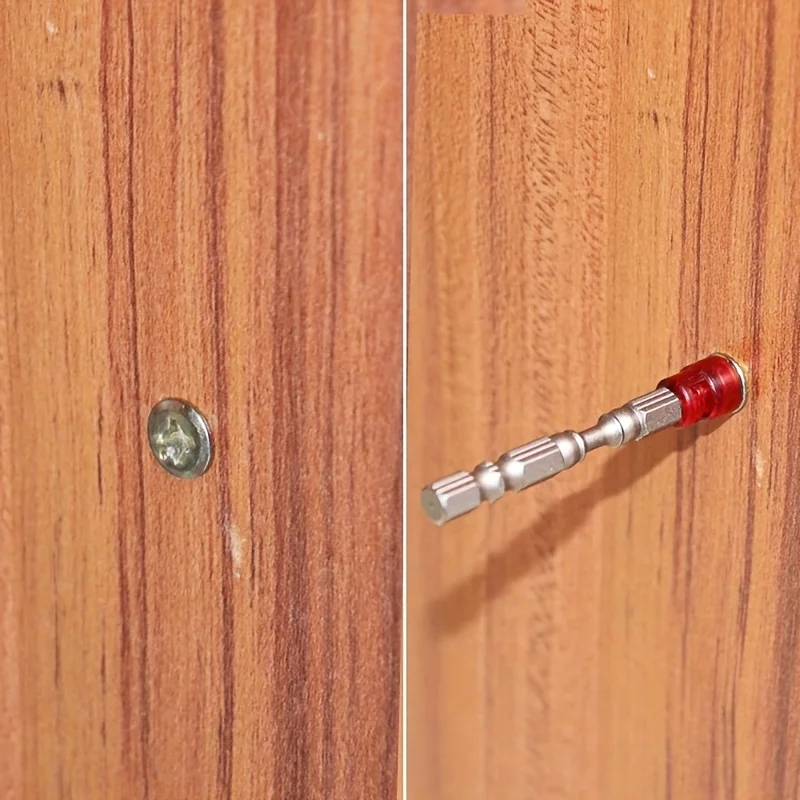 1pc Magnetic Phillips Cross Screwdriver Bits Set, 1/4 Inch Hex Shank Plasterboard Drywall Electric Power Driver Bit Set