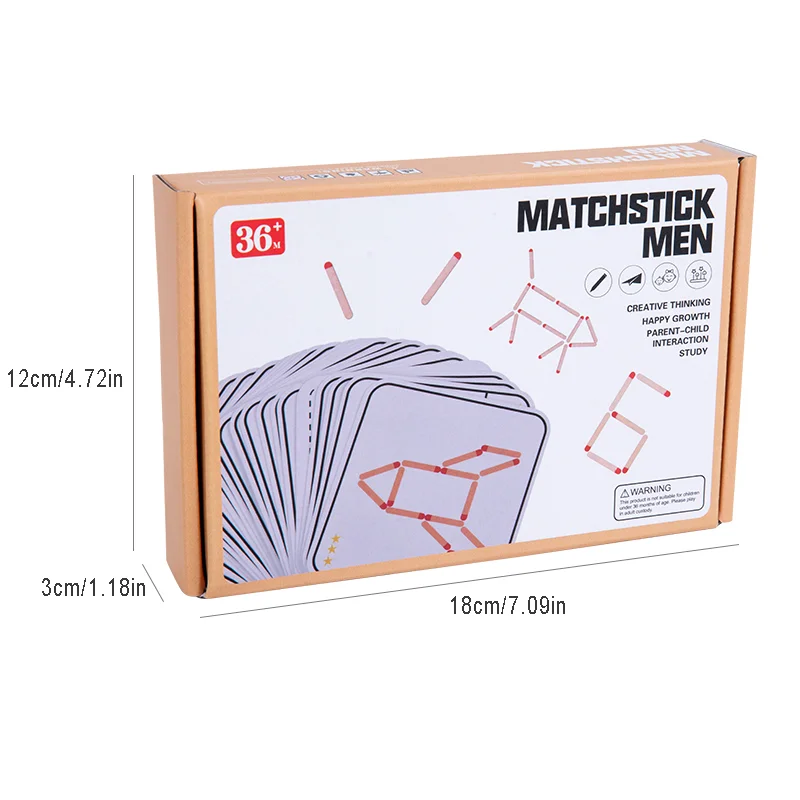 Children's Creative Thinking Match Puzzle, Logical Thinking Training Game, Concentration Training, Early Learning Puzzle