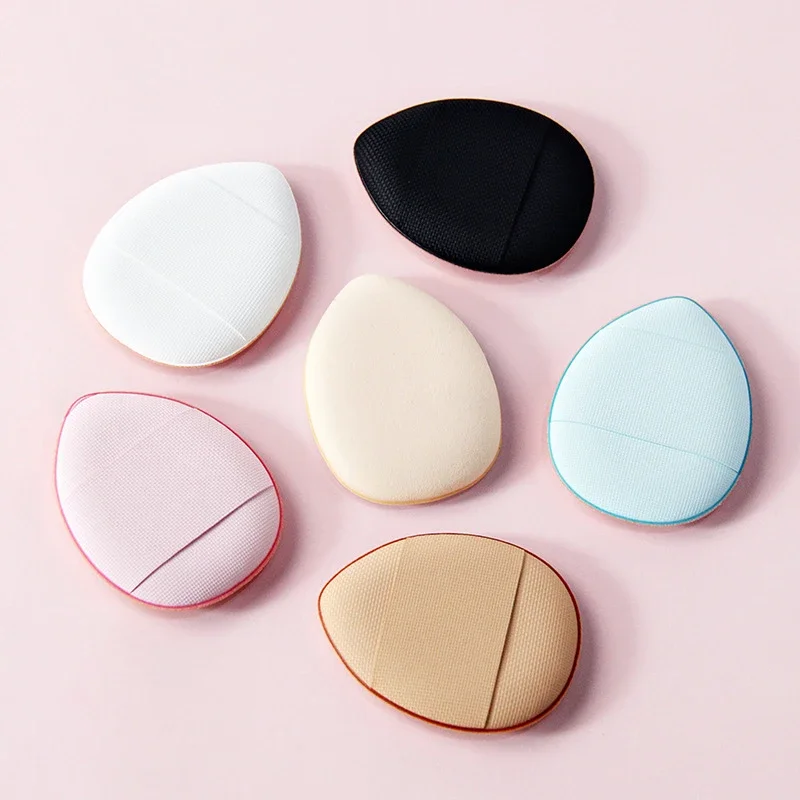 5/10 Stuks Mini Vinger Bladerdeeg Foundation Kleine Luchtkussen Poeder Spons Gezicht Concealer BB Cream Cosmetische Applicator Makeup Tools