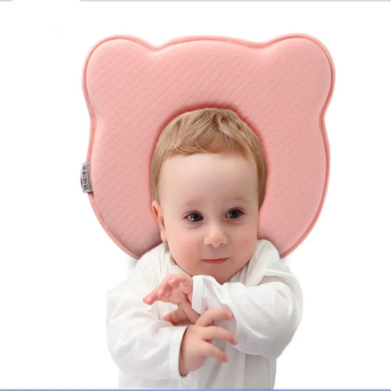 หมอนเด็กกํามะหยี่ทารกแรกเกิดBreathable Shapingหมอนเด็กSleepตําแหน่งPad Anti Rollหมอนเด็กวัยหัดเดิน