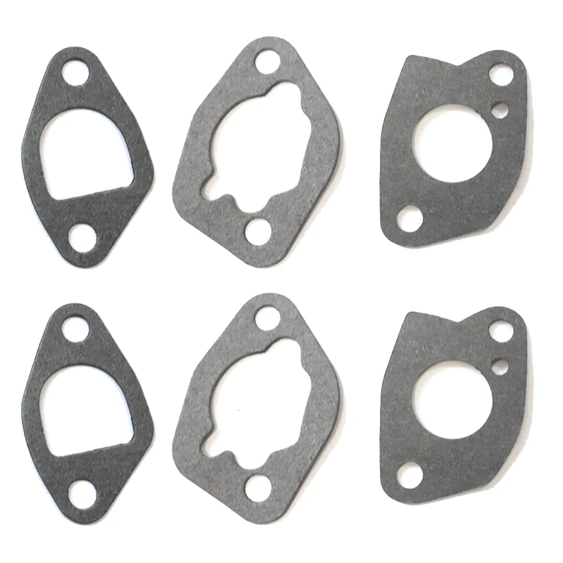 Đồng 2 Bộ Bền Máy Cưa Xích Bộ Chế Hòa Khí Carb Miếng Đệm Bộ GX168 GX200 GX160 Động Cơ Phụ Kiện Tiện Lợi