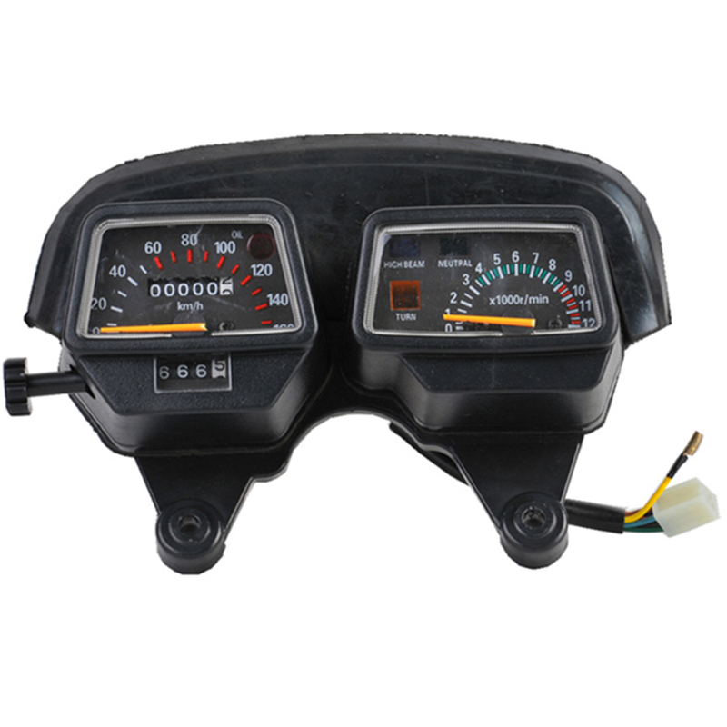 Motorrad messgeräte Cluster Tachometer Drehzahl messer für Yamaha Enduro dt125 dt125r Tachometer dt 125 125r