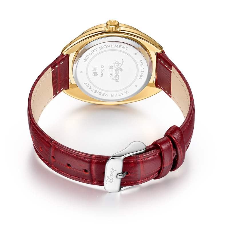 Disney Mickey Mouse Kinder Uhren Leuchtende Leder Quarz Armbanduhr Junge Mädchen Geburtstag Geschenk Student Uhr Junge Männer Frauen