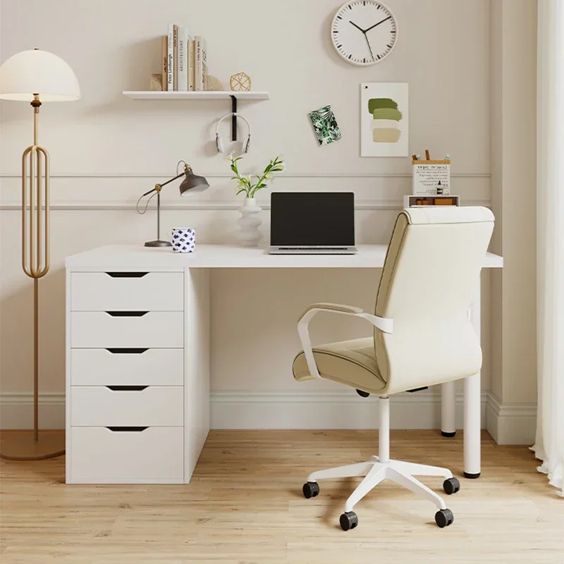 Theater Long Reception Office Desk Executive Modern Secretary White Setup Computer Desks Storage Escritorio Office Furniture