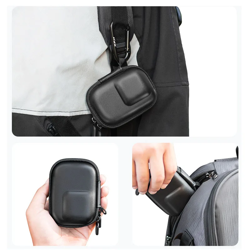Portable Mini Bag for DJI Osmo Action 5 Pro 3 4 GoPro 13 12 11 10 Insta360 Ace Pro Waterproof Storage Bag Protective Case