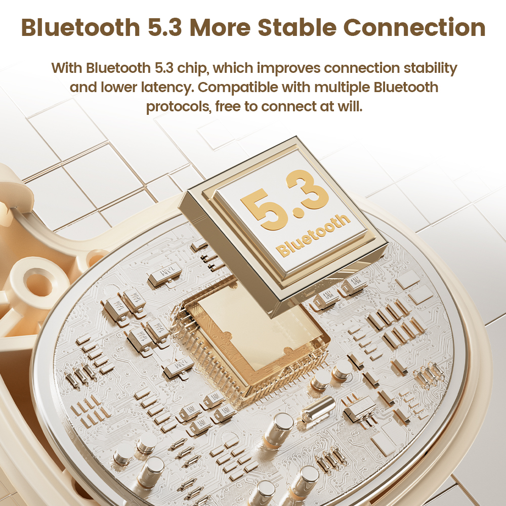 Toocki condução de ar gancho usando fones de ouvido bluetooth 5.3 com microfone jogos esportes hi-fi fone de ouvido estéreo para telefones