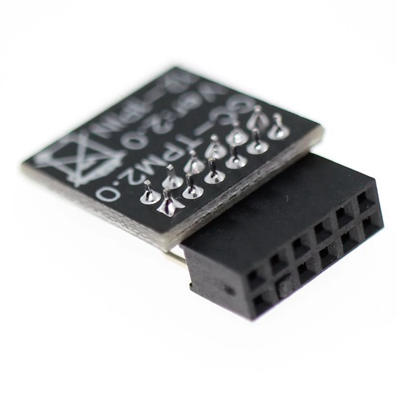 TPM 2.0การเข้ารหัสโมดูลความปลอดภัย Remote Card LPC-12PIN โมดูลสำหรับ GIGABYTE 12PIN LPC TPM2.0 LPC 12 Pin โมดูล
