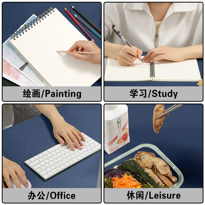 1 Pcs Large Size 60*30mm Office Desk Protector Mat PU Leather Waterproof Mouse Pad Desktop Keyboard Desk Pad Gaming Mousepad