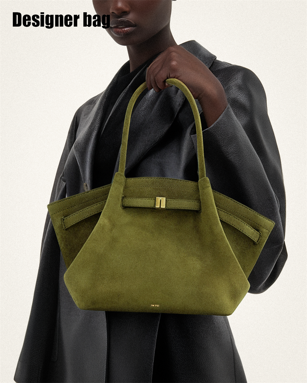 JW PEI Knödeltasche, modisch, neue Premium-Unterarm-Umhängetasche, tägliche Pendlertasche, Designer-Tasche, Markentasche, Handtasche, Tragetasche, Hüfttasche