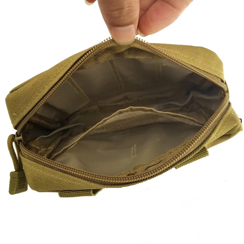 Molle Admin Pouch Kompakte EDC Utility Gadget Gear Pocket Wasserdichtes Tragezubehör EDC Gürtel Hängende Hüfttasche