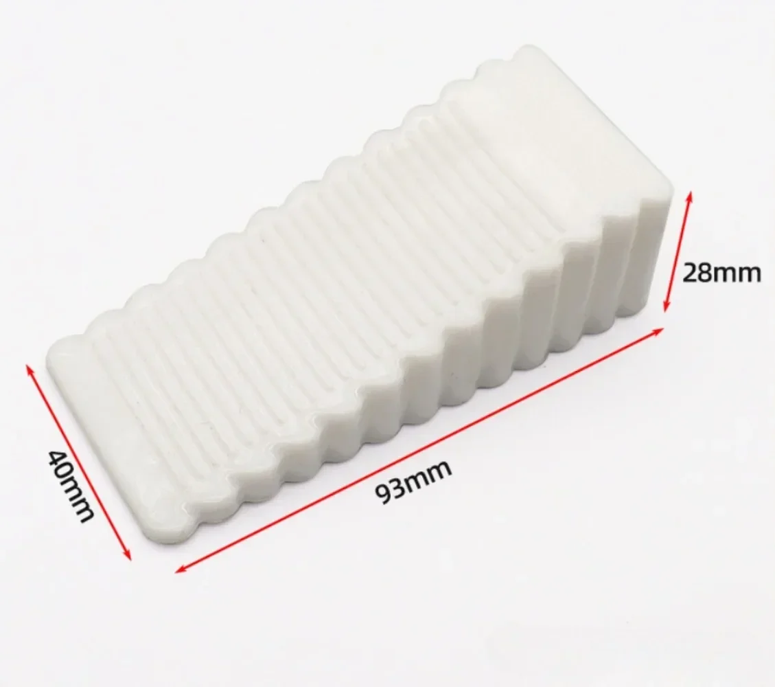 Front Door Stopper Anti-collision Can Move Rubber Doorstop Household Use No Need to Punch Holes Wedge Hardware Home