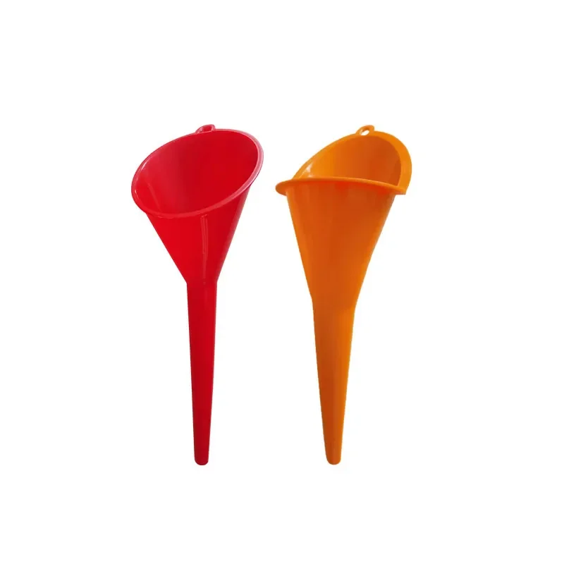 Embudo de vástago largo para coche, herramientas de llenado de combustible y aceite de gasolina, embudo de aceite de plástico antisalpicaduras, herramientas de repostaje de motocicleta, accesorios para automóviles