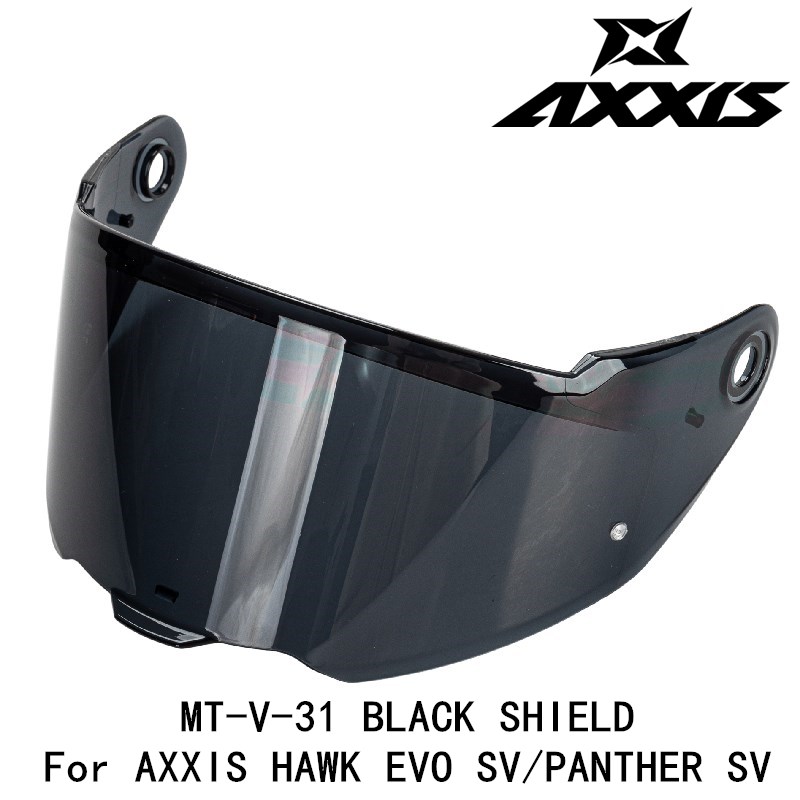 axxis helmet shield for HAWK EVO SV PANTHER SV helmet replacement glass MT-V-31 shield original AXXIS accessories