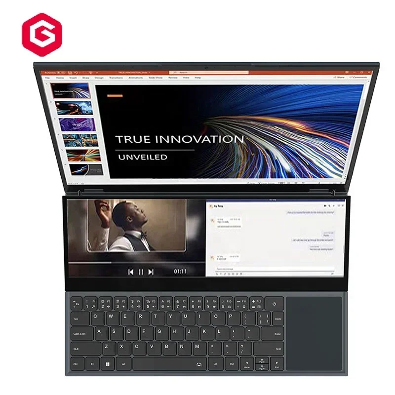 Fabricante Pantalla Dual Nuevo Computadora Portátil Core i7 Computadoras Portátiles para Juegos de 10. a Generación