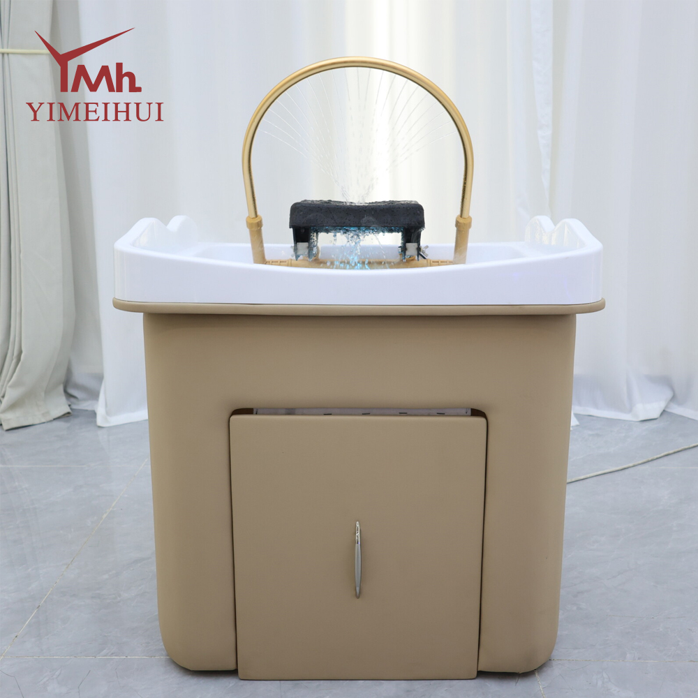 Haarwasch-Wassertank, tragbares Shampoo-Bett, Acryl-Schüssel, Waschbecken, Haarpflege- und Stylinggeräte für den Schönheitssalon