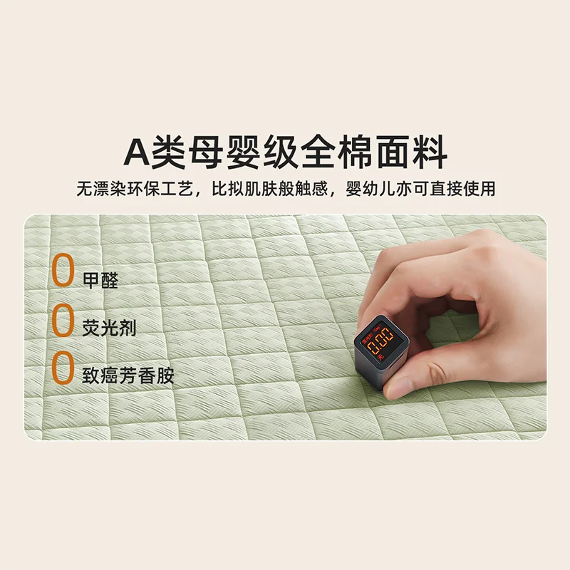Colchón de coco, cojín duro para el hogar, dormitorio, estera suave de látex, tatami, memoria de verano, algodón grueso, estera de 1,5 m