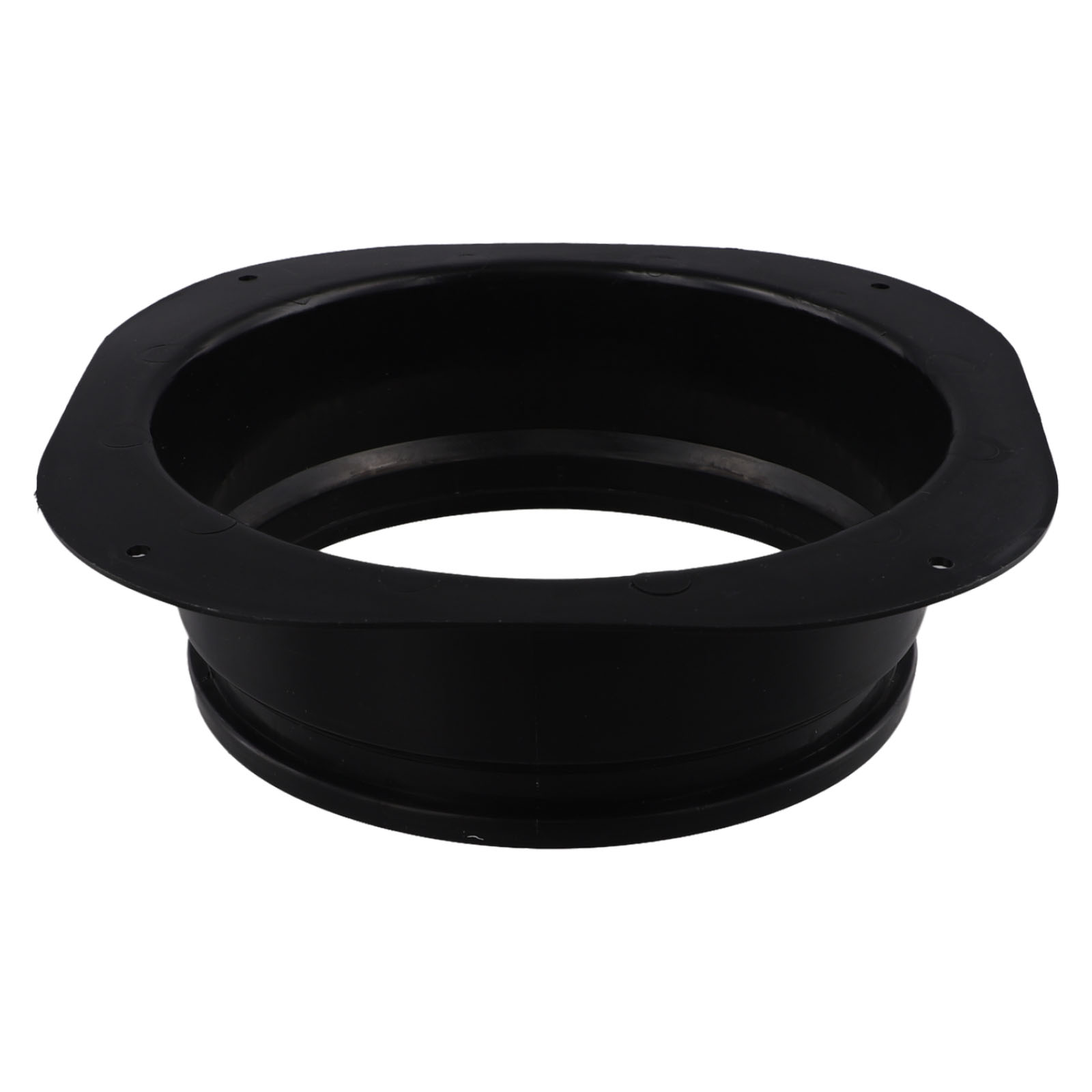 Vent Pipe Adapter Flange Connector Ventilation Pipe Air Ducting Connection Square To Round Flange Interface Exhaust Pipe Joint