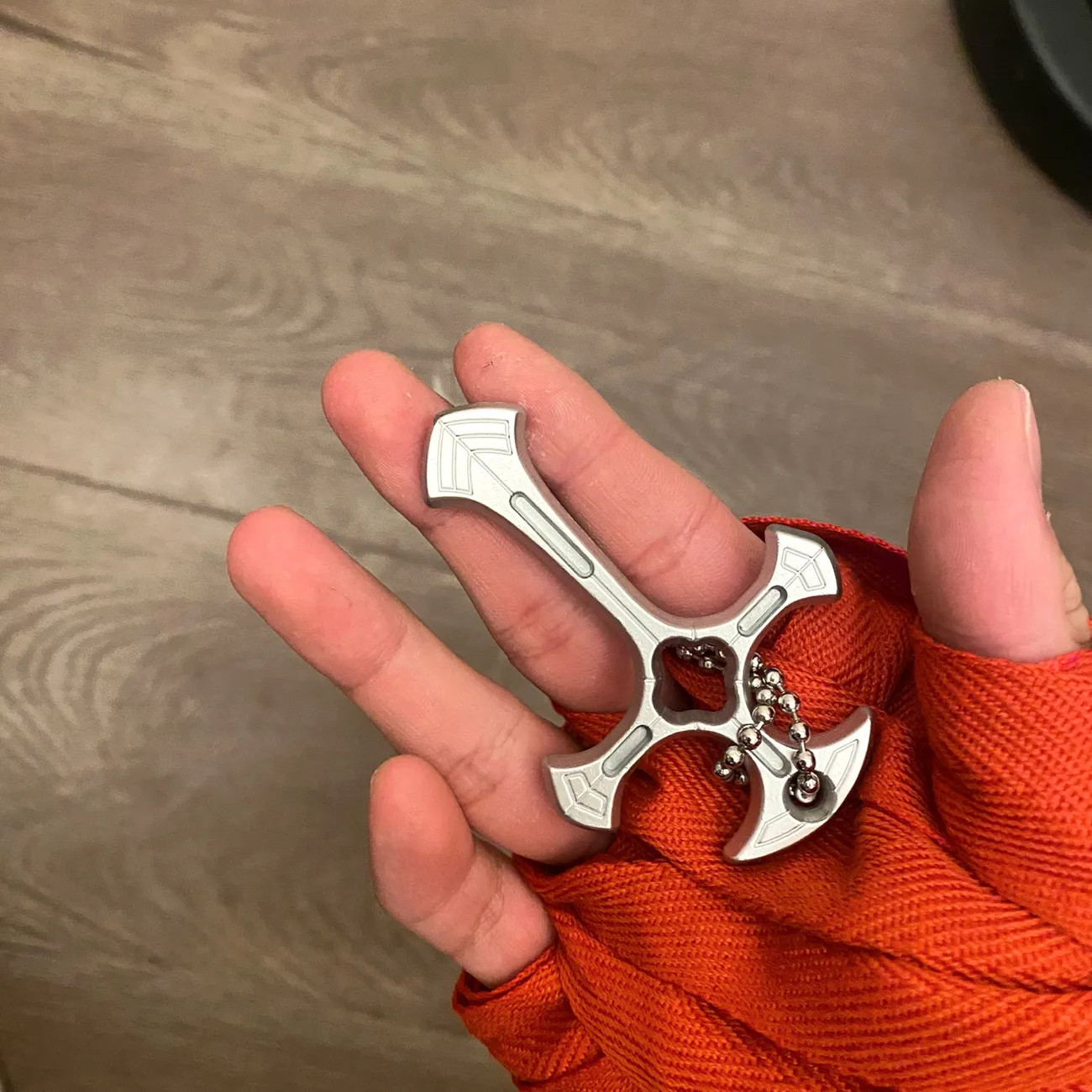 Cross Pendant Self Defense Necklace Portable Broken Window Emergency Aid Security Protection