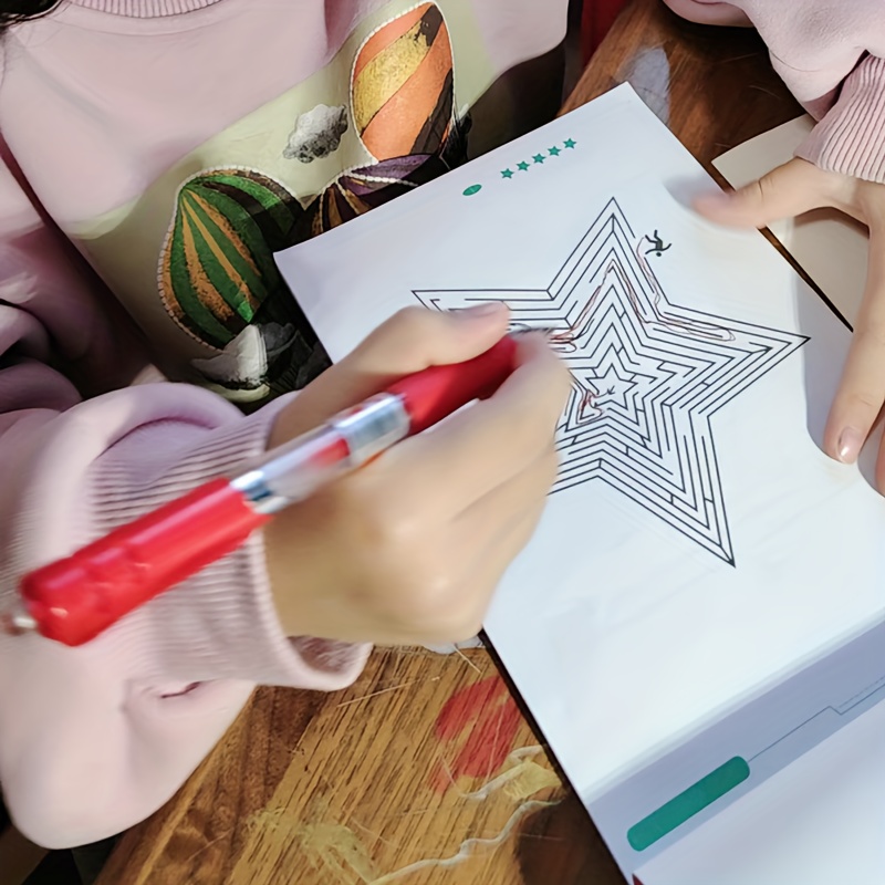 Children Maze Game Book Student Concentration Training Intellectual Development Educational Early Learning Toys Kids Gifts