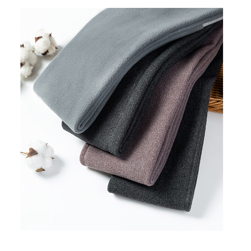 สวมใส่หญิงตั้งครรภ์กางเกงขายาวผ้าฝ้ายแนวตั้งลายฤดูใบไม้ร่วงฤดูหนาว Plus ขนแกะหนา Warm Belly Support Tights