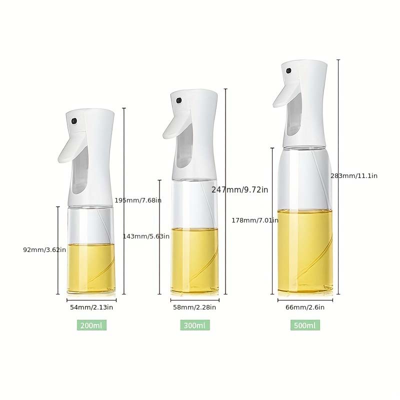 Camping BBQ Backen Essig Sojasauce Sprühflasche Öl Sprühflasche zum Kochen Olivenöl Sprühgerät Küchenhelfer 200/300/500 ml